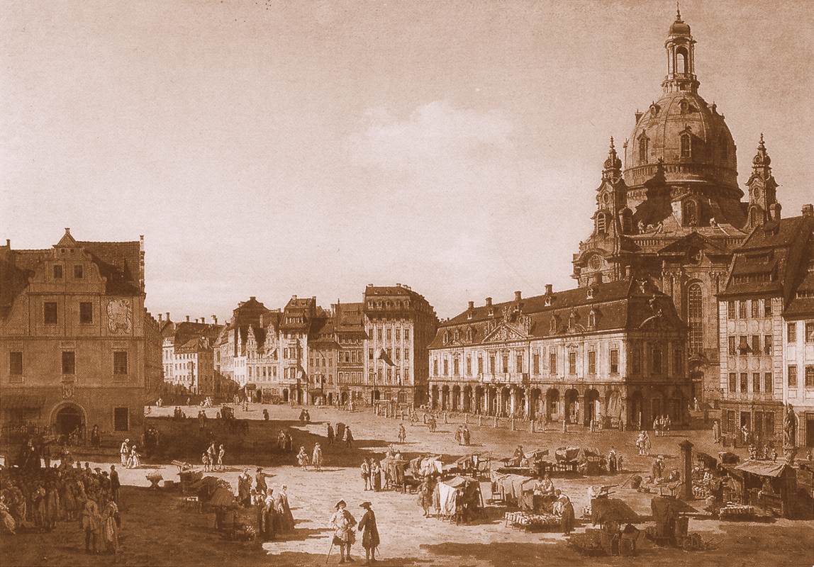 Dresden war schon immer zauberhaft - Canalettoblick von Dresden